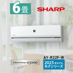 プラズマクラスター25000「スタンダードモデル 」[ホワイト系]主に6畳AY-R22F-W