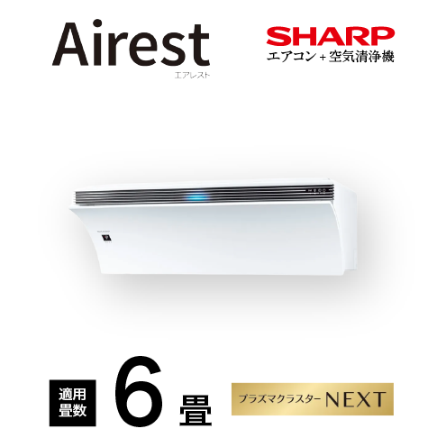 Airest[ホワイト系]主に6畳AY-R22P-W